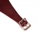 Liebe Seele - Deluxe Leather Strap-On Harness - Wine Red photo-6
