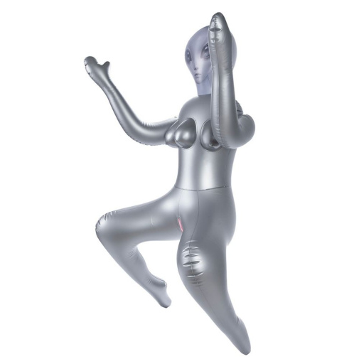 NMC - Infinity Ailen Infantable Doll - Silver photo