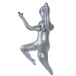 NMC - Infinity Ailen Infantable Doll - Silver photo-9