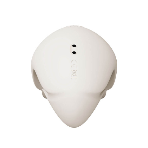 Zalo - Mochi APP Dual Head Vibro Massager - Ivory White  photo