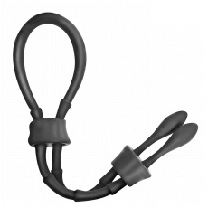 Addicted Toys - Adjustable Lasso Cock Ring - Black photo