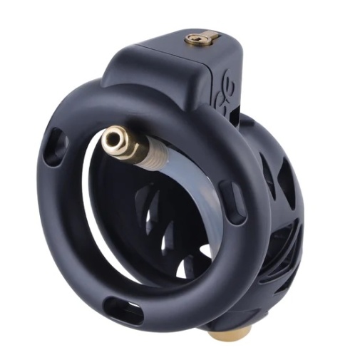 Sevanda - Rattlesnake Chastity Cage Pro Long - Black photo