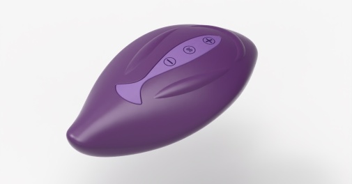 Bouncy Bliss - Flow Vibro Grinder Pillow - Purple photo