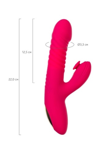 JOS - Seri Tapping Rabbit Vibrator - Pink photo