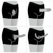 Lovetoy - Chic Strap-On Shorts - Black - S/M photo-4