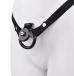 FAAK - Resin Chastity Cage 45mm w Catheter & Belt - Black photo