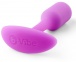 B-Vibe - 舒适后庭塞 1 - 紫红色 照片-2