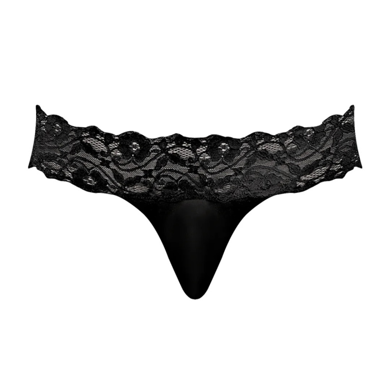 Male Power - Micro Thong Pinch Back - S/M - Black photo
