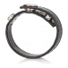 CEN - Leather 3-Snap Ring - Black photo-2