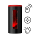 Lelo - F1S V2 APP Sonic Pulse Masturbator - Red photo