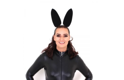 Kiotos - Bunny Ears Headband - Black photo