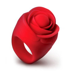 Bloomgasm - Rose Ring Vibrator - Red 照片