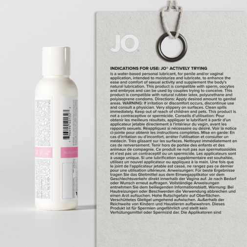 JO - Actively Trying Water-Based Lubricant - 120ml photo