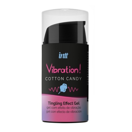 INTT - Vibration! Cotton Candy Tingly Gel - 15ml photo