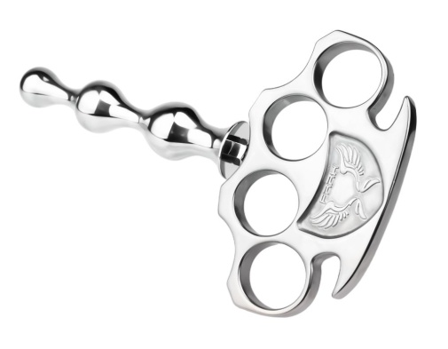 FAAK - Knuckle Metal Anal Plug S 照片