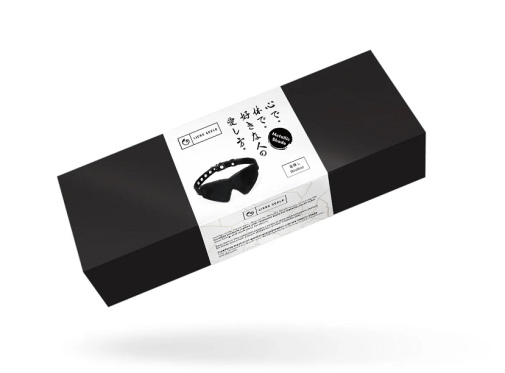 Liebe Seele - Metallic Shade Blindfold - Black photo