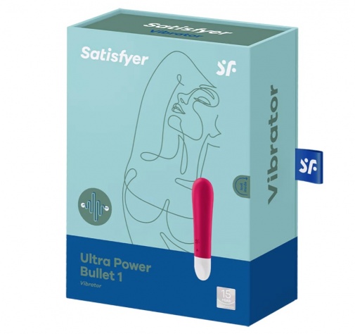 Satisfyer - Ultra Power 震動子彈 1 - 紅色 照片