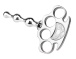 FAAK - Knuckle Metal Anal Plug S 照片-9