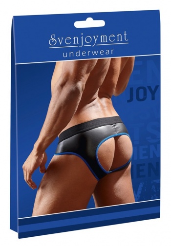 Svenjoyment - Men's Jock - Black/Blue - L photo