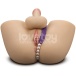 Lovetoy - Streetgirl #19 Sensation Masturbator w Dildo 2.8kg - Flesh 照片-4