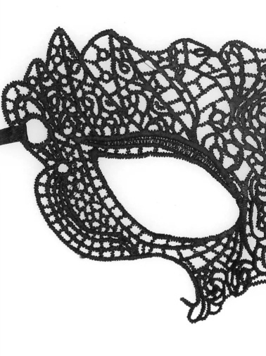 Ouch - Princess Lace Mask - Black photo