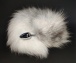 MT - Real Fur Tail Plug - Grey photo-2