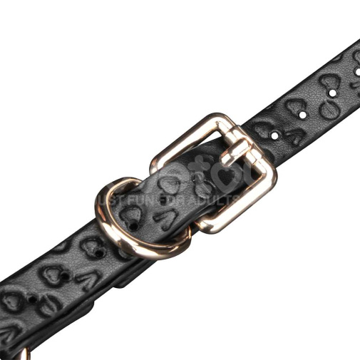 Lovetoy - Rebellion Reign Dark Bunny Face Mask - Black 照片