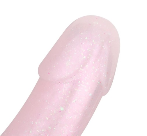 Easytoys - 美人鱼微弯假阳具 15cm - 粉红色 照片