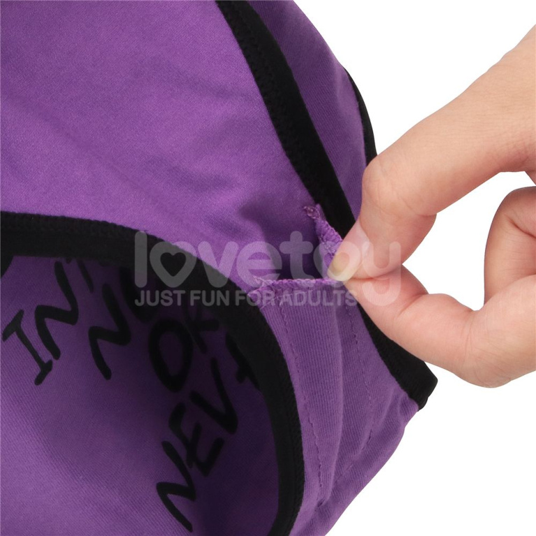 Lovetoy - Slide Vibrating Panties L - Purple photo