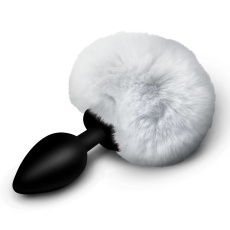 Tailz - Fluffy Bunny Tail Plug - White 照片