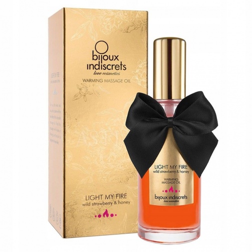 Bijoux Cosmetiques - Warming Oil Wild Strawberry - 100ml photo