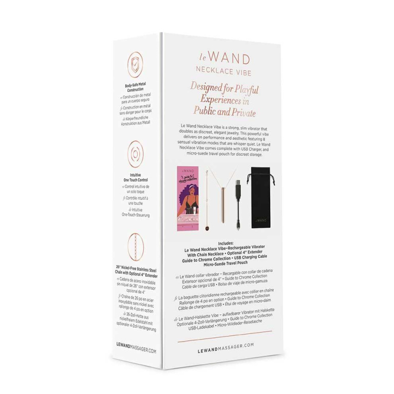 Le Wand - Vibro Necklace - Rose Gold photo