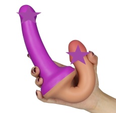 Lovetoy - Holy Dong Premium Strapless Strap On - Purple photo