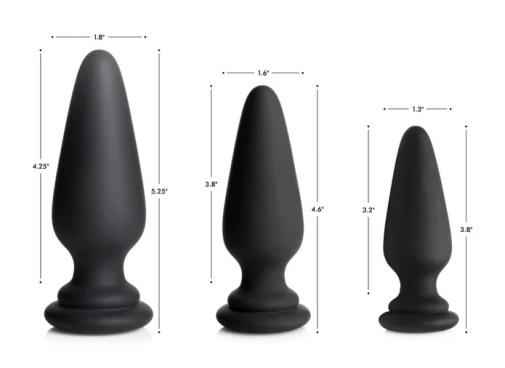 Tailz - Snap-On Anal Plug XL - Black photo