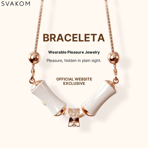 SVAKOM - Braceleta 可穿戴式愉悦首饰 - 白色 照片