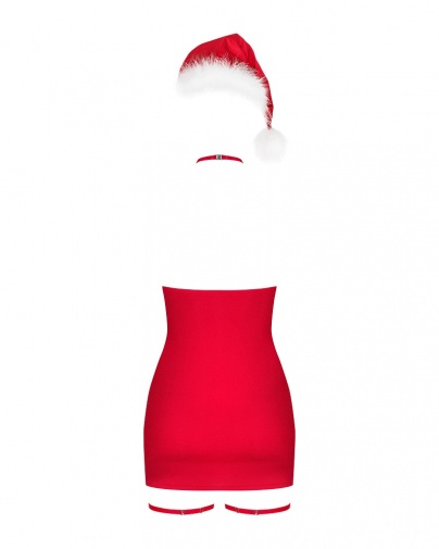 Obsessive - Kissmas Chemise - Red - S/M photo