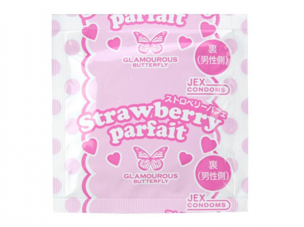 Dessert in parfait grade! Adding extra tastes and colors to ... Jex - Glamourous Butterfly Strawberry 6's Pack photo-2