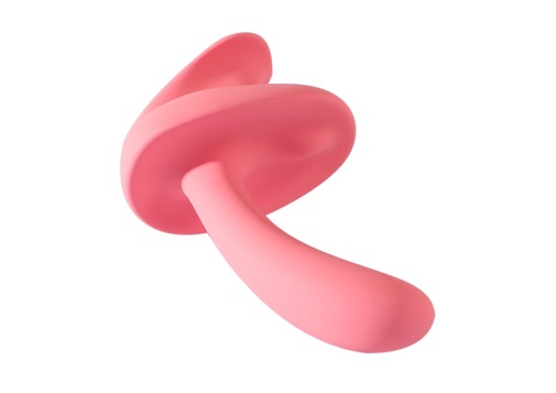 Arosum - Wavy Heating Vibrator - Pink photo