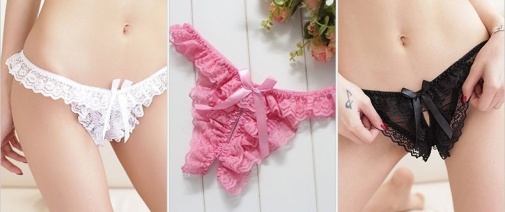 SB - 丁字裤 T115 - 粉红色 照片
