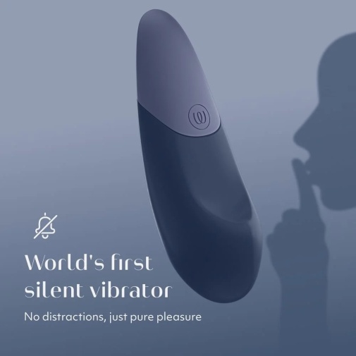 Womanizer - Vibe UltraWave Clitoral Vibrator - Dark Blue photo