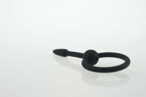 MT - Silicone Urethral Sound 55mm - Black photo