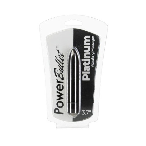 PowerBullet - Platinum Vibro Bullet - Silver 照片