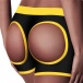 Lovetoy - Horny Strapon Shorts - Black - XL/XXL photo-5