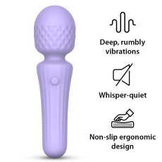 KIKO - PowerMini Wand Massager - Lilac photo