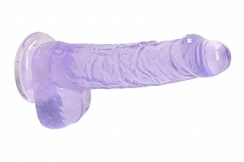 RealRock - 6" Realistic Dildo w Balls - Purple 照片