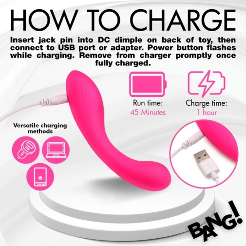 Bang! - G-Spot Vibrator - Pink photo