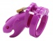 FAAK - Short Whale Chastity Cage - Purple photo-4