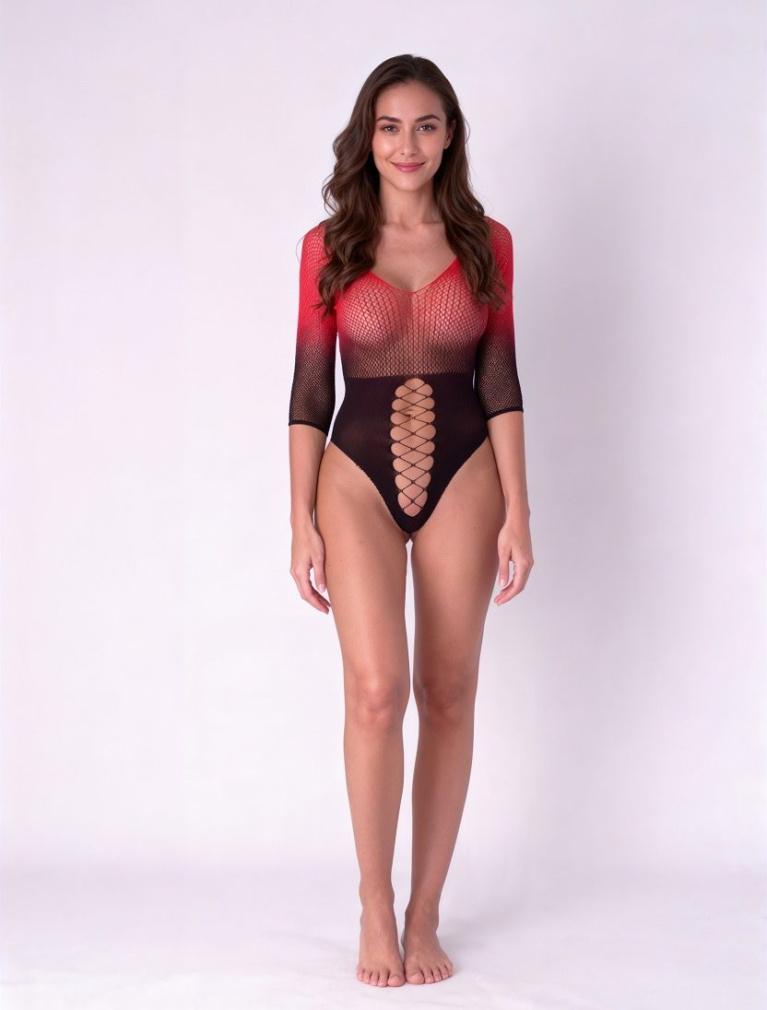 Passion - Teddy BS118 - Black/Red photo