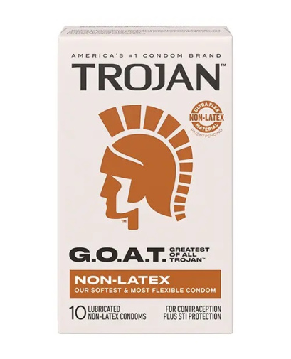 Trojan - G.O.A.T. 非乳膠安全套 10片裝 照片