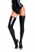 Glossy - Connie Wetlook Stockings - Black - M photo-2